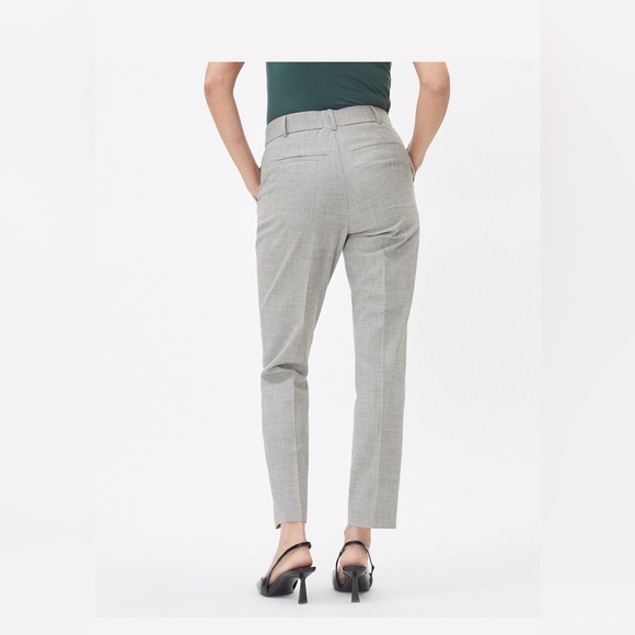 RW & Co Two-Tone Slim-Leg Mid-Rise Pant - Picture 2 of 4